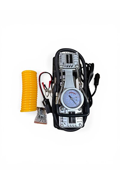 SERMER PAZARLAMA ELKA 12V Araç Lastik Şişirme Kompresörü 150 PSI Taşınabilir ...