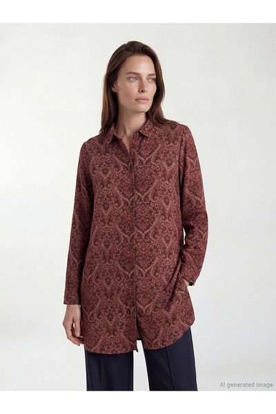 LC Waikiki Lcw grace patterned women's shirt tunic