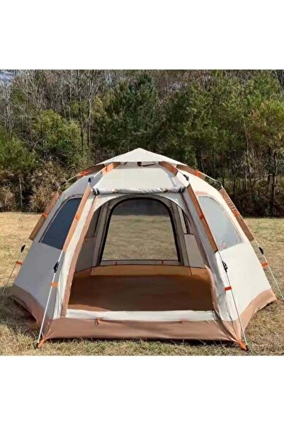 Generic 4-7 People Hexagonal Tent Camping Tent