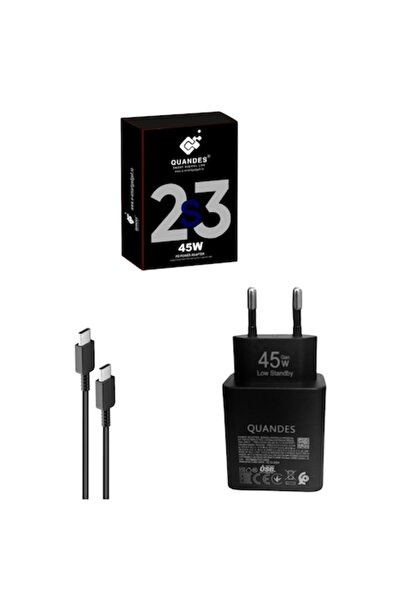 QUANDES Adaptor încărcător super rapid Samsung compatibil 45W