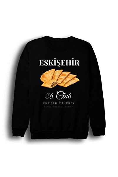 fame-stoned Eskişehir 26 Odunpazarı - Lületaşı - Şehir Printed Unisex 100% Co...