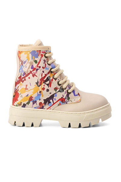 Aspor Beige Kids Boots P