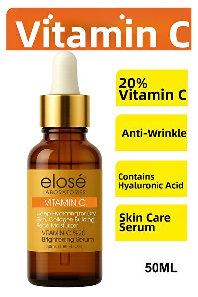 Elose Vitamin C Serum 50 ml – Skin Brightening, Anti-Blemish and Skin Tone Eq...