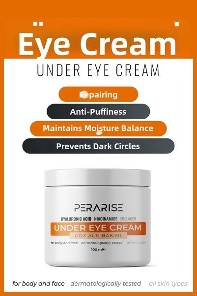 PeraRise Under Eye Cream for Wrinkles, Darkening, and Dryness - Brightening and Moisturizing Eye Contour Cream