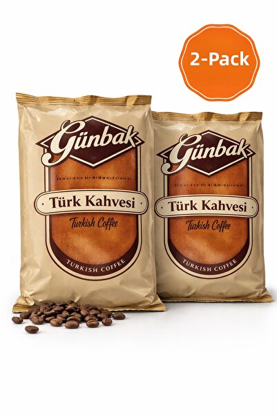 Günbak قهوة تركية 500 جرام × 2 قطعة