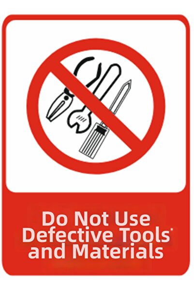 HiperAD Reklam طباعة ARIZALI تحذيرية للفرق والمواد المستخدمة - لافتة تحذيرية ...