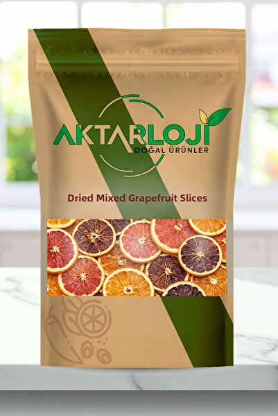 aktarloji 1 كجم شرائح حمضيات مشكلة مجففة برتقال، يوسفي، جريب فروت، ليمون