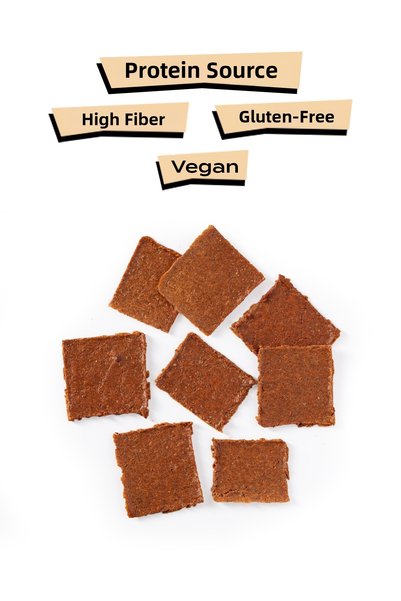 THE GOOD WİLD Spicy Lentil Crackers |   Gluten-Free Vegan Snack |   Sprouted Red Lentil Flour |   4X55G