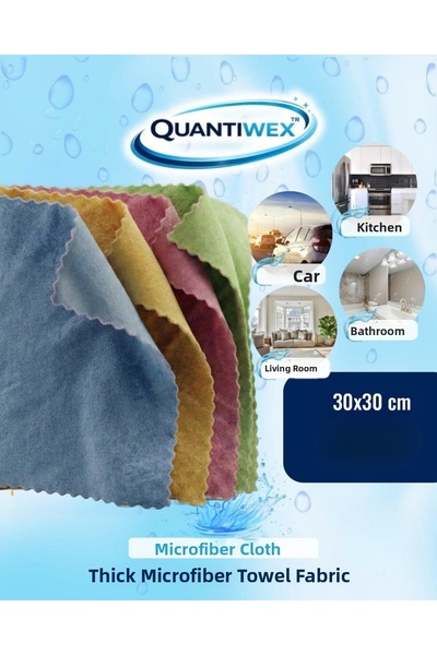 TEKNO مجموعة من ملمس منشفة قطعة من قماش التنظيف المصنوع من الألياف الدقيقة مق...