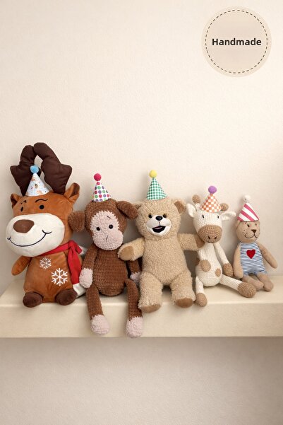 Minia Pălărie mică elastică pentru jucărie surpriză de petrecere 7 cm x 5 bucăți