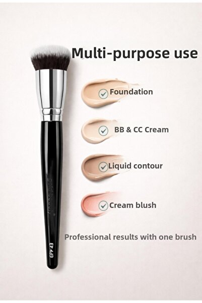 SEVRU PROFESSIONAL OVAL-SHAPED CONCEALER BRUSH MAKEUP BRUSH