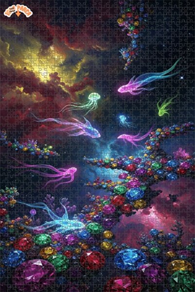 Esranın Dünyası لغز خشبي من سلسلة الأسماك الكريمة المسمى "جيكسيل ميوري جيرلز"...