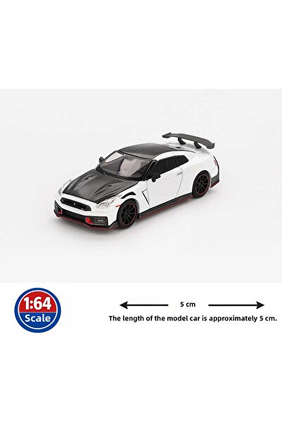 mini gt نموذج سيارة معدني مصغر بمقياس 1:64 لسيارة نيسان جي تي-آر (R35) نيسمو ...