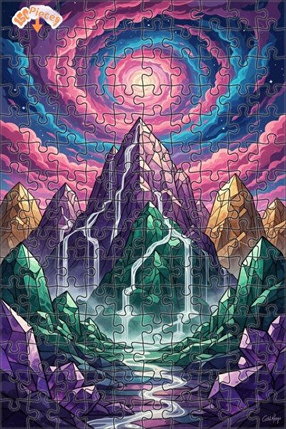 Esranın Dünyası لغز خشبي بإطار مزدوج الطبقات من كريستال شيلل دريم 150 قطعة 20x30