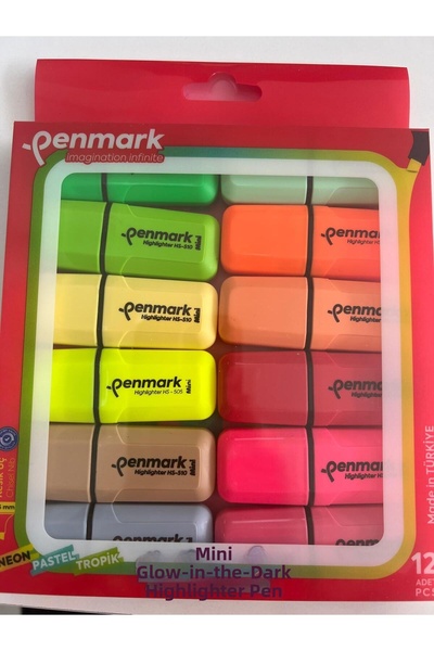 penmark 12-Piece Highlighter Pen Set