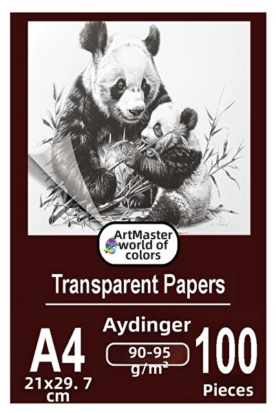 Artmaster ورق تخطيط A4 90-95 جرام، ورق رسم 100 قطعة، ورق تخطيط 21x29.7 سم، ور...