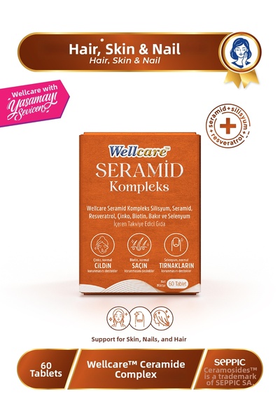 Wellcare Ceramide Complex 60 Tablets