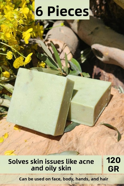 Carlburn # صابون عشبي طبيعي ذو رائحة جميلة لليدين والوجه والشعر والجسم، صابون...