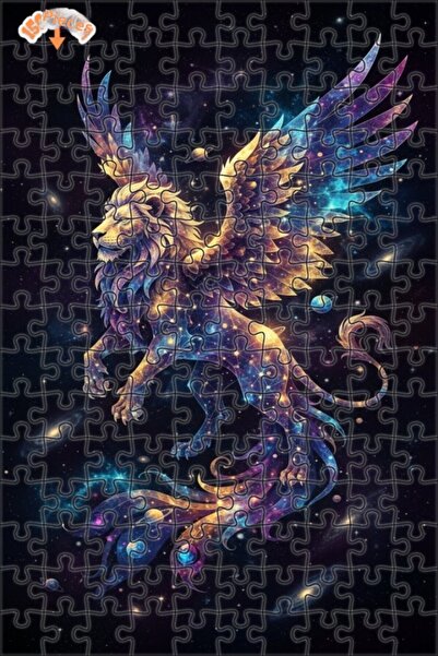 Esranın Dünyası لغز فني من سبيس كينجد ليو 150 قطعة 20x30