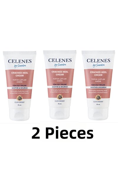 Celenes By Sweden Cloudberry 75 ml Heel Crack Cream 3 Pieces