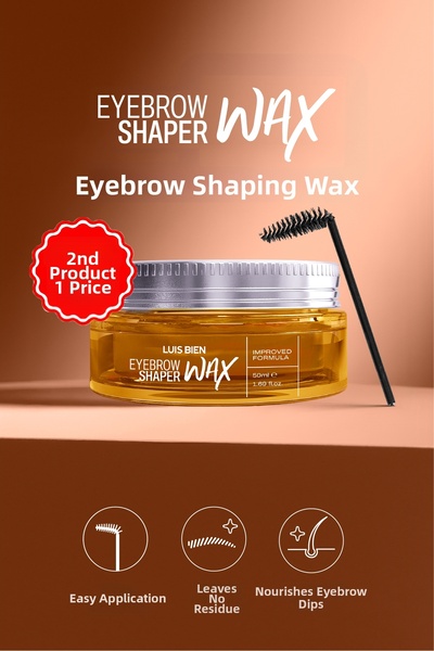 Luis Bien 50 مل شمع لتصفيف وتثبيت الحواجب - يدوم طويلاً