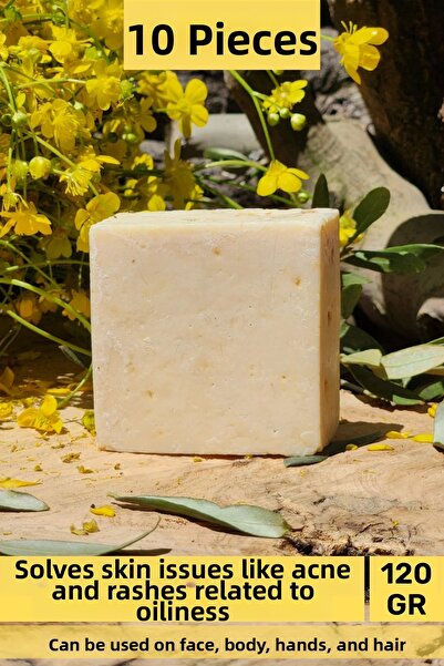 Carlburn # صابون طبيعي 100% برائحة جميلة لليدين والوجه والشعر والبشرة والجسم،...