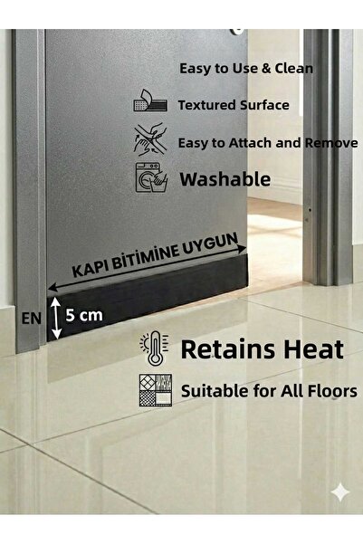 LOVYCO Ușă din oțel cu sistem de prindere tip cârlig și buclă lavabil Placă d...