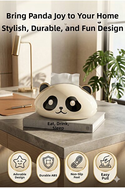 Playtronik Napkin Holder Paper Towel Dispenser - Decorative Tissue Box and De...