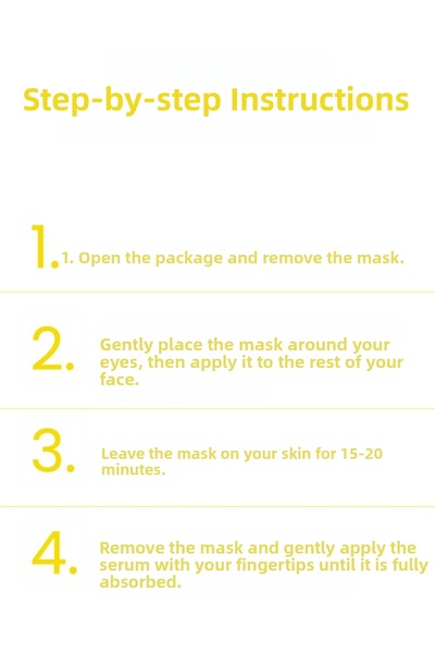 Dermal Firming, Renewing, Moisturizing Plant Placenta Extract Collagen Mask 23Gr 5 Pieces
