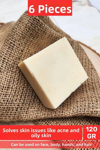 Carlburn # صابون طبيعي 100% برائحة جميلة لليدين والوجه والشعر والجسم، صابون ح...