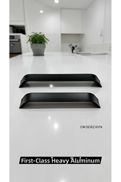 DKSDİZAYN Saray Kulp 1. Mâner din aluminiu rezistent pentru mobilă, sertar, d...