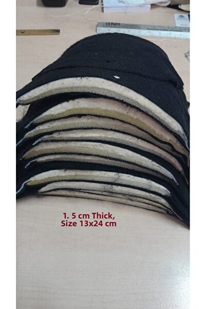 ILCARE جاكيت كتف حشوة كتف مصنوع من اللباد الليفي قطن مبطن بسمك 1.5 سم 13x24 س...