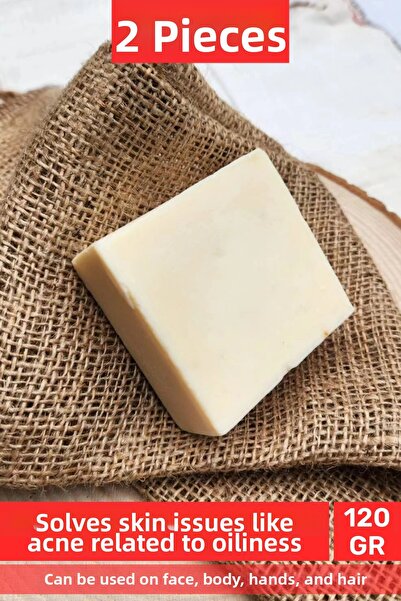 Carlburn # صابون طبيعي 100% برائحة جميلة لليدين والوجه والشعر والجسم، صابون ح...