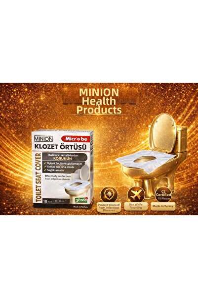 Minion غطاء مقعد المرحاض 10 عبوات