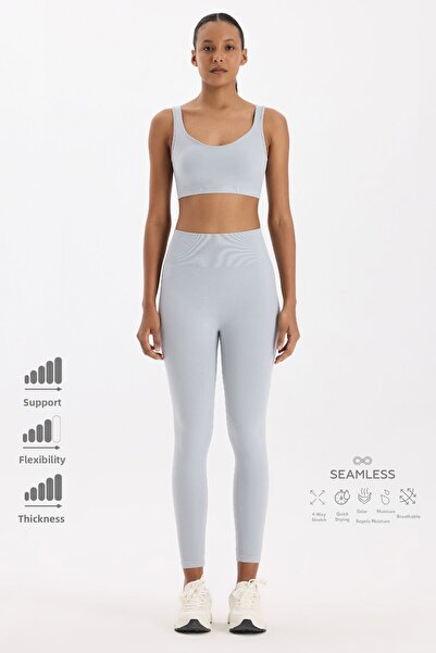 COMEUP efect modelator Leggings Gri Ice