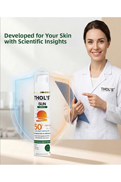 THOLS واقي الشمس السائل من ثول للبشرة المعرضة للعيوب والدهنية