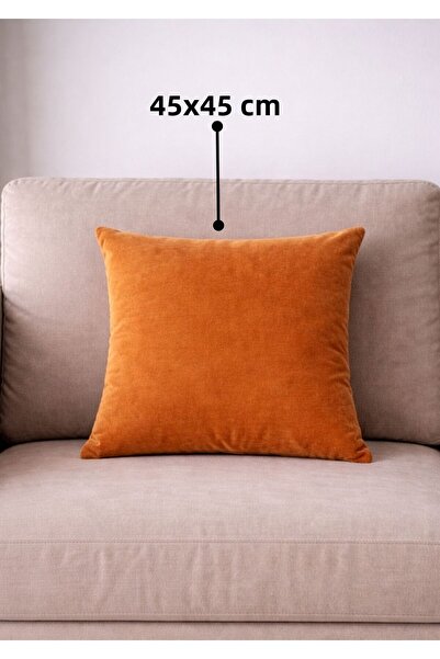 Elen's Kadi̇ve D Textured S Suede Island Pouf Y Pillowcase Economic Elegant f...