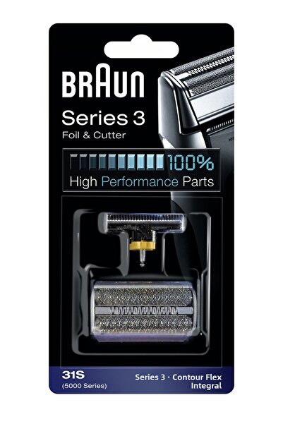 Braun Cap de ras, folie și lamă de tăiere de schimb pentru seria 3