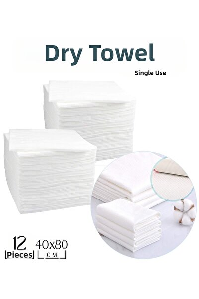 Creatividad Solutions Disposable Dry Towel Multi-Purpose 40x80 Cm 12 Pieces