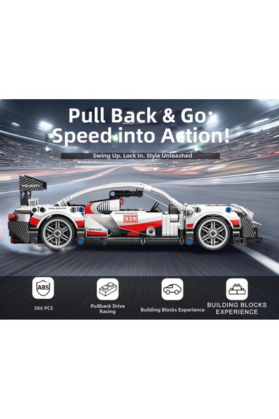 Bucuks ميه للاستيراد ®   9055-3 TOYSE TOYS BRICKS SPEED GRAY -EKN
