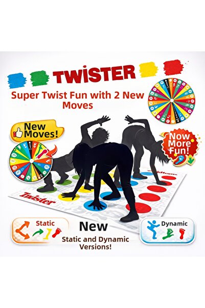 Dori Toys لعبة تويستر ماستر للتوازن والذكاء والعقل، لعبة ممتعة للعائلة، لعبة ...