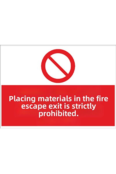 Sendegelal 21X30 cm Composite Occupational Safety Warning Sign – Caution, Pro...