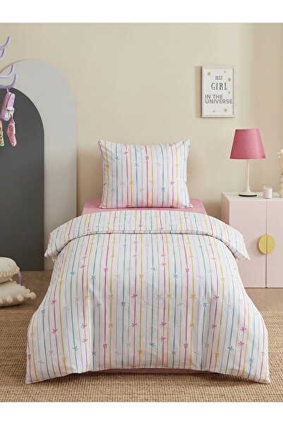 BELENAY Bow Single Duvet Cover Set