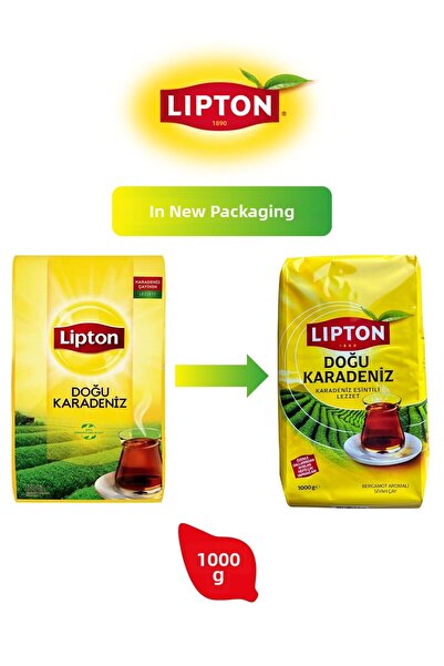 Lipton شاي بكميات كبيرة بنكهة البرغموت من البحر الأسود الشرقي 1000 جرام