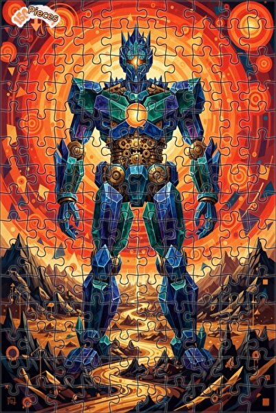 Esranın Dünyası لغز خشبي فني رقمي من كريستال واريور، مزدوج الطبقات إطارًا، لغ...