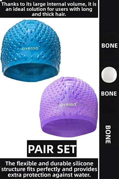 Wintoup # Cască de înot moale pentru piscină și mare, impermeabilă la apă, di...