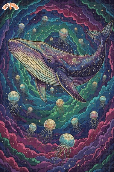 Esranın Dünyası لغز السماء المليئة بالحيوانات الجالاكتيكية والحوتات البحرية 1...