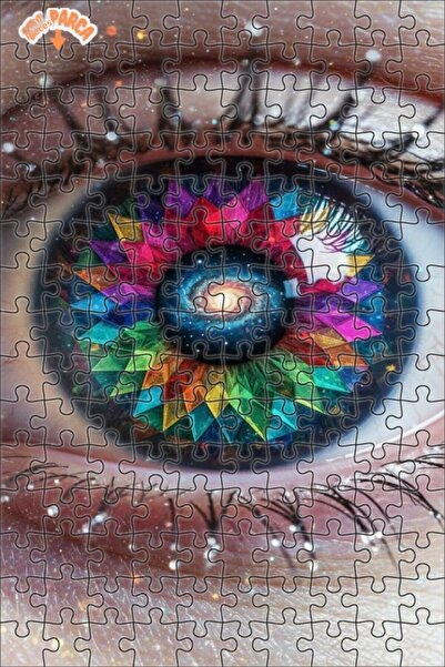 Esranın Dünyası لوحة زيتية من سلسلة عيون السماء، ألوان الكون، مزدوج الطبقات ق...