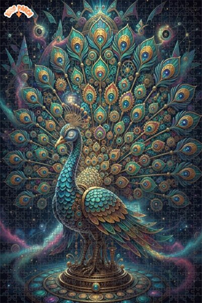 Esranın Dünyası لغز فلكي غامض يشبه لوحة زيتية، مزدوج الطبقات قطعة من الألغاز ...