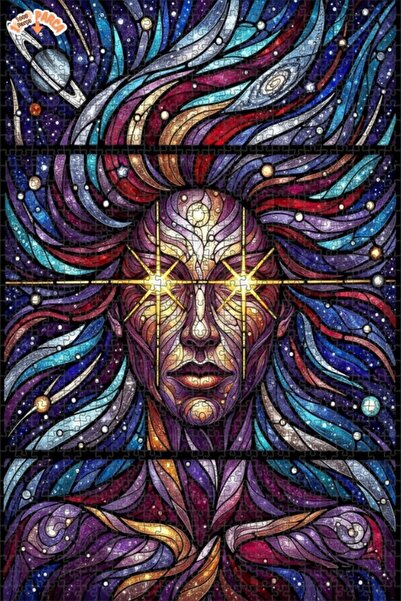 Esranın Dünyası Cosmic Face Illustration Art 1000 Pieces 70X50